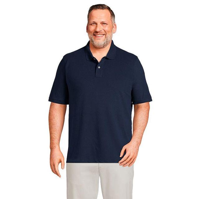 Lands End Big & Tall Short Sleeve Comfort-First Mesh Polo Shirt Product Image