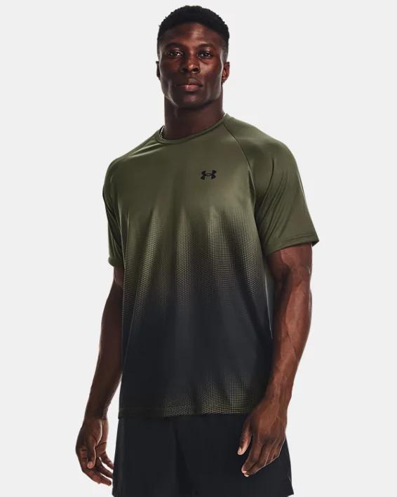 Mens UA Tech Fade Short Sleeve Product Image