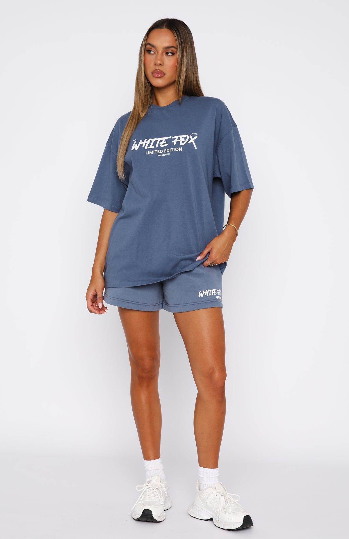 Step Back Oversized Tee Ocean Product Image