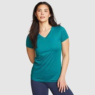 Women's Resolution Stretch Short-Sleeve V-Neck T-Shirt Product Image