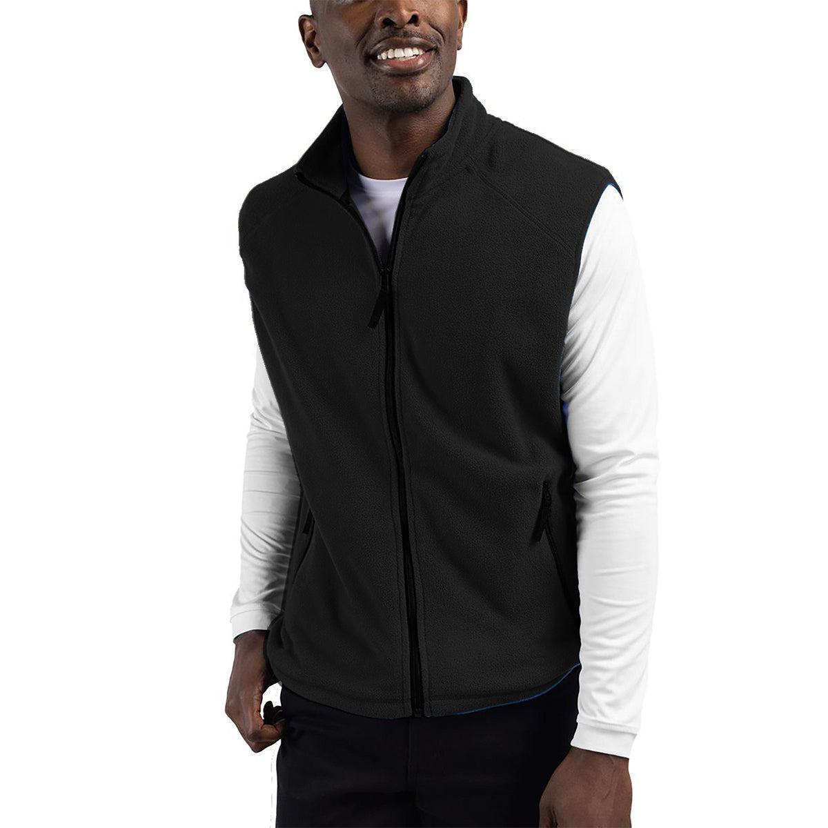 Cutter & Buck Clique Summit Performance Fleece Full Zip Men's Vest Product Image