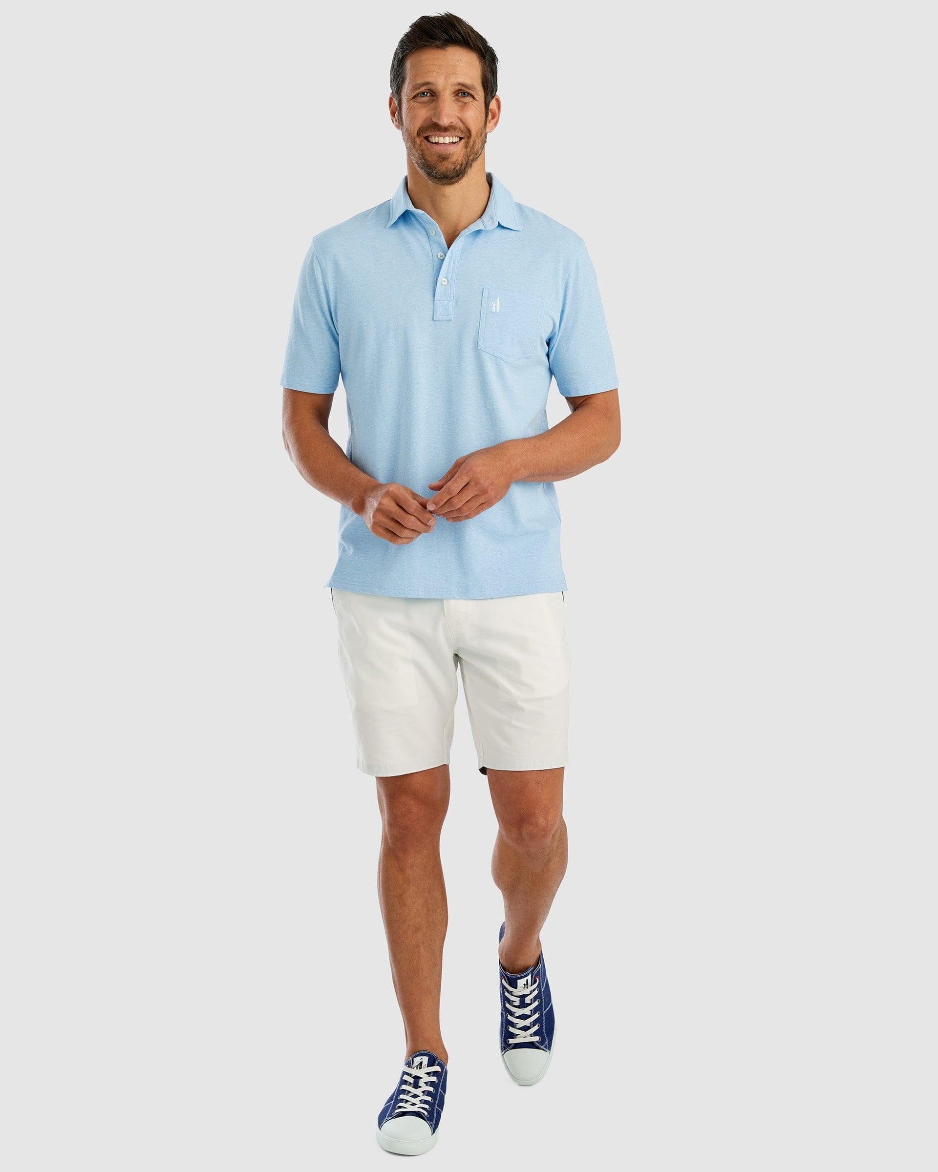 johnnie-O Santiago Cotton Stretch Shorts Product Image