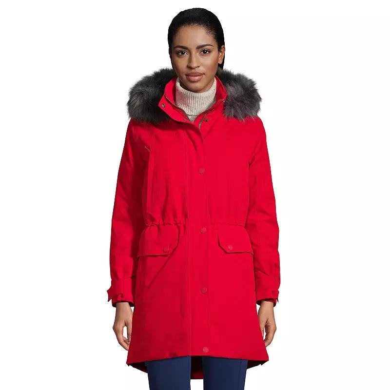 Womens Lands End Expedition Down Waterproof Winter Parka Product Image