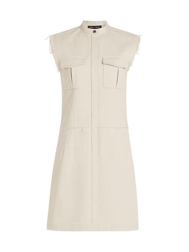 Womens Erica Cotton Twill Shift Dress Product Image