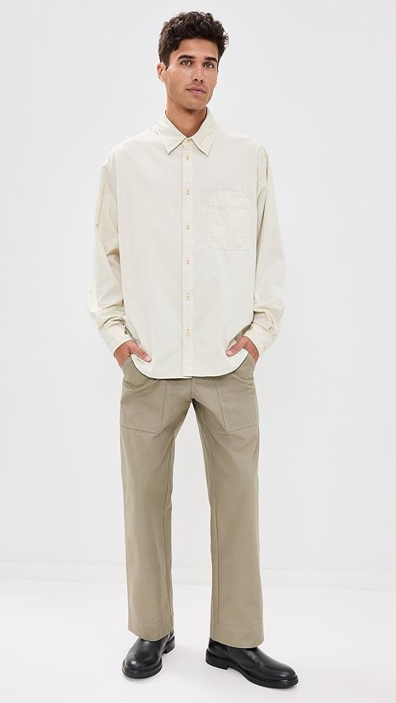 Lemaire Relaxed Workwear Shirt | Shopbop Product Image