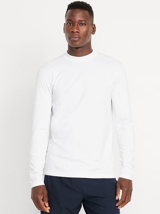 Cozy Baselayer Mock-Neck T-Shirt Product Image