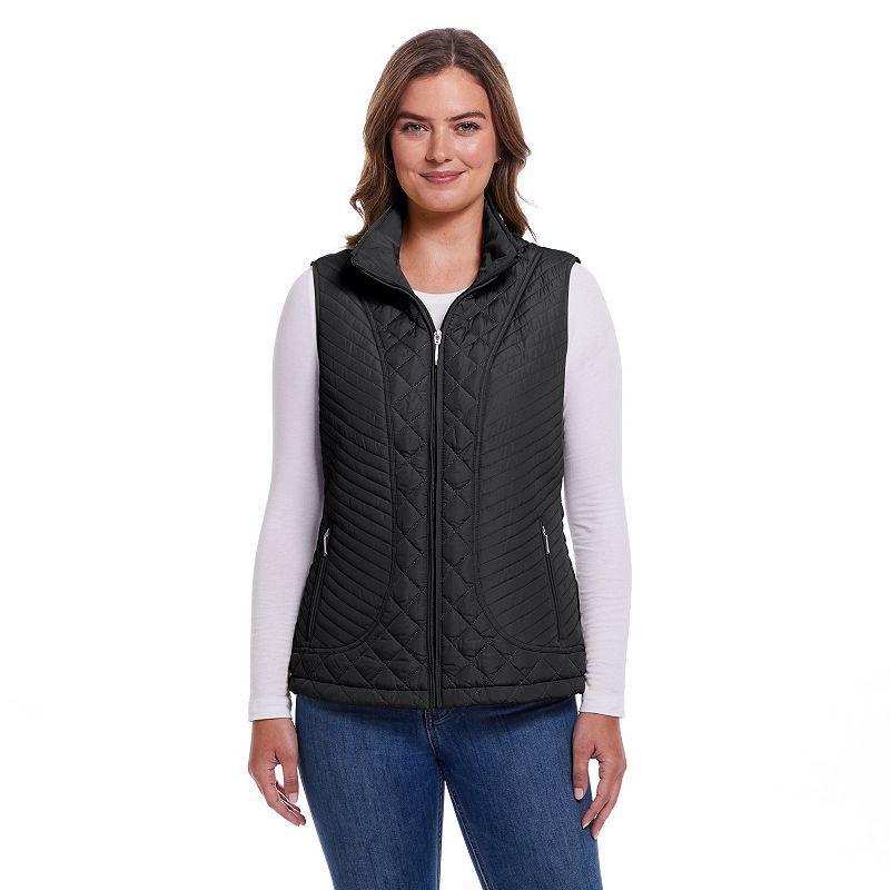 Womens Weathercast Quilted Vest Product Image