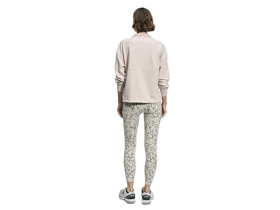 Varley Maida 1/2 Zip Midlayer (Mushroom Marl) Women's Sweatshirt Product Image