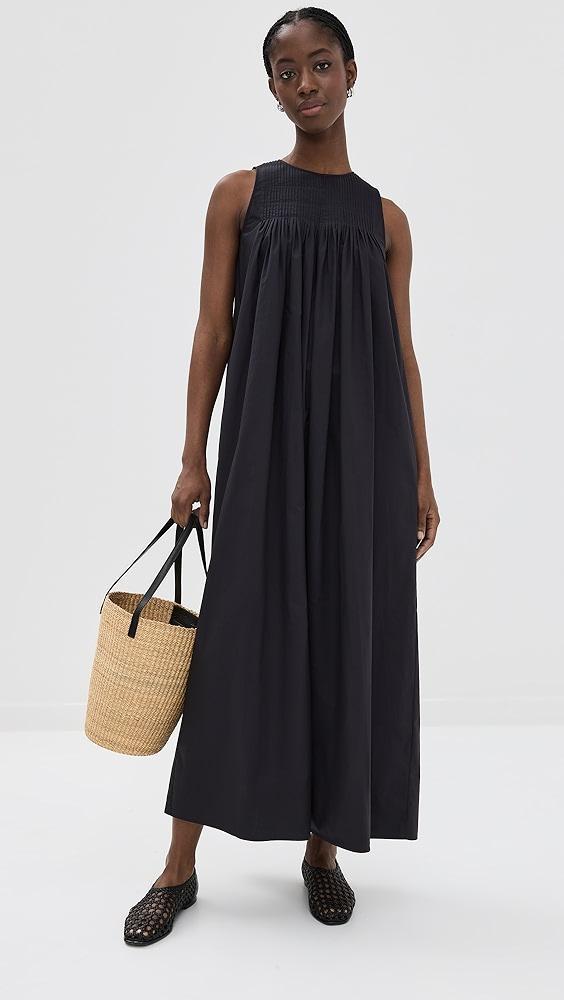 Róhe Sleeveless Pleated A-Line Dress | Shopbop product image