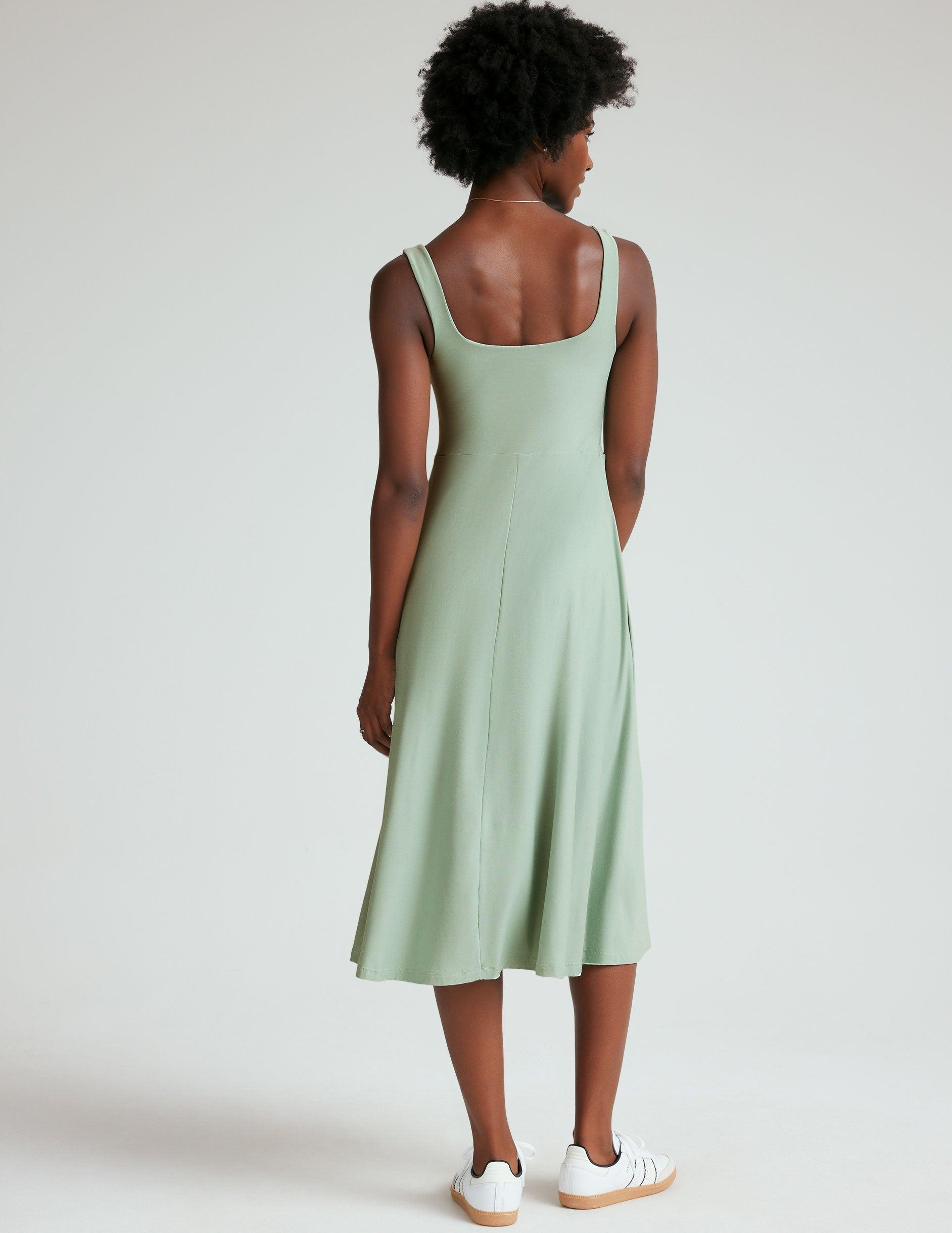 Featherweight At The Ready Square Neck Dress Product Image