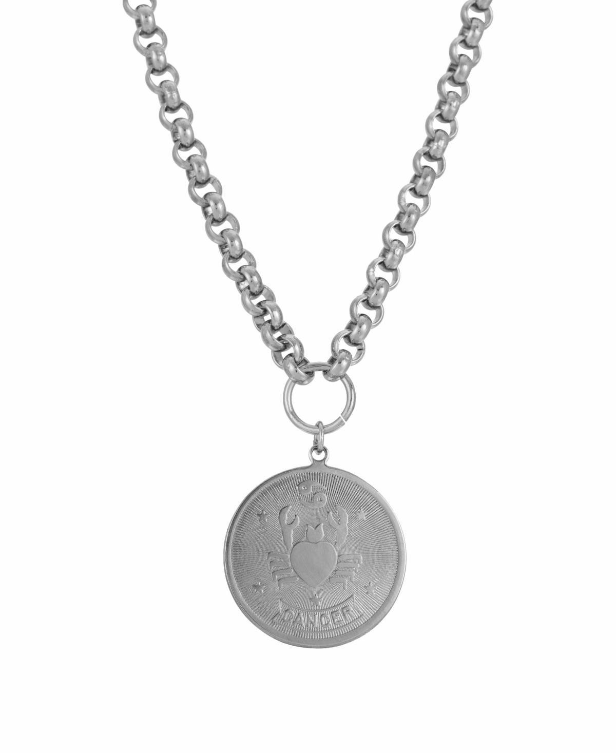 1928 Round Sagitarius Pendant Necklace, Womens, October Product Image