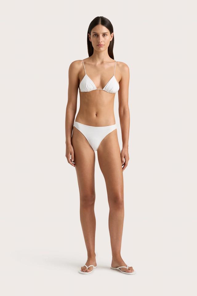 Elea Bikini Top White Product Image