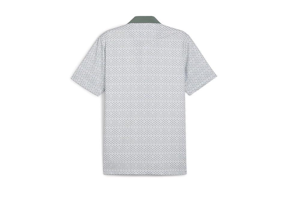 PUMA Golf X Ap Mattr Iced Tea Polo (Eucalyptus) Men's Clothing Product Image