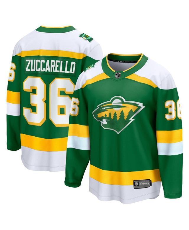 Mens Fanatics Branded Mats Zuccarello Minnesota Wild 2023/24 Alternate Premier Breakaway Player Jersey Product Image