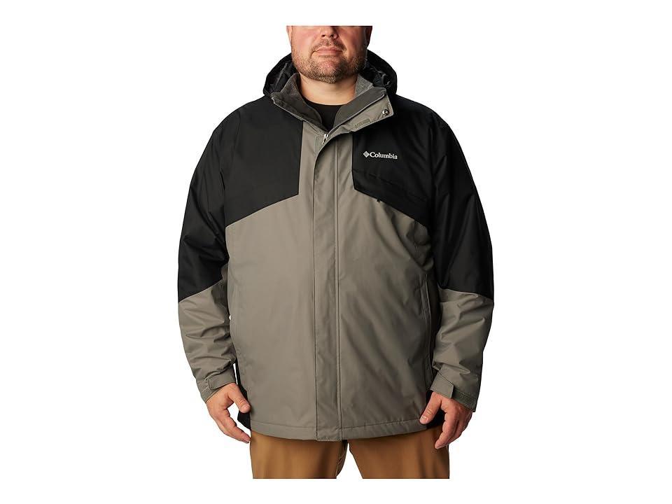 Columbia Big Tall Bugaboo II Fleece Interchange Jacket (City Grey/Black) Men's Coat Product Image