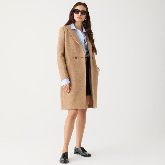 New Daphne topcoat in Italian boiled wool Product Image