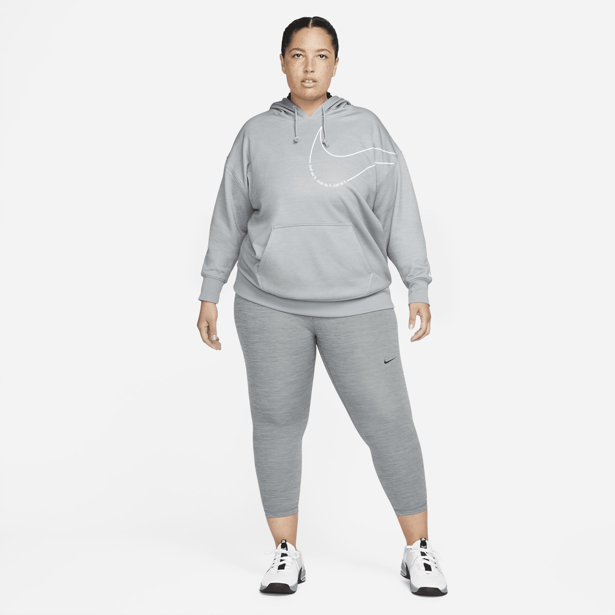 Womens Nike Pro Mid-Rise Crop Leggings (Plus Size) Product Image