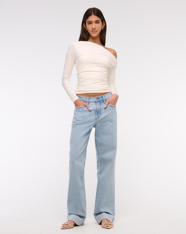 Low Rise Baggy Jean Product Image