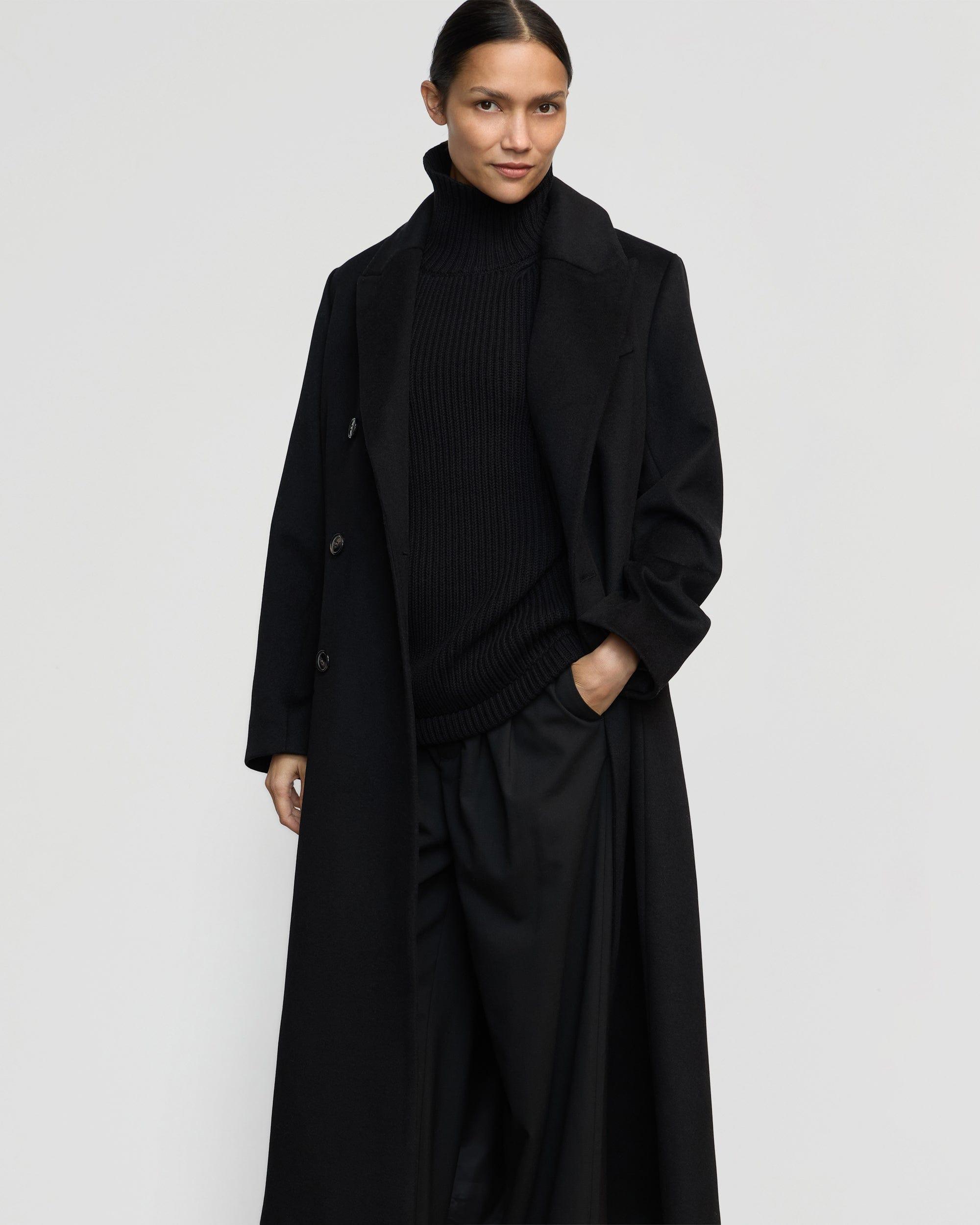 Ravenna Wool-Blend Maxi Coat Product Image