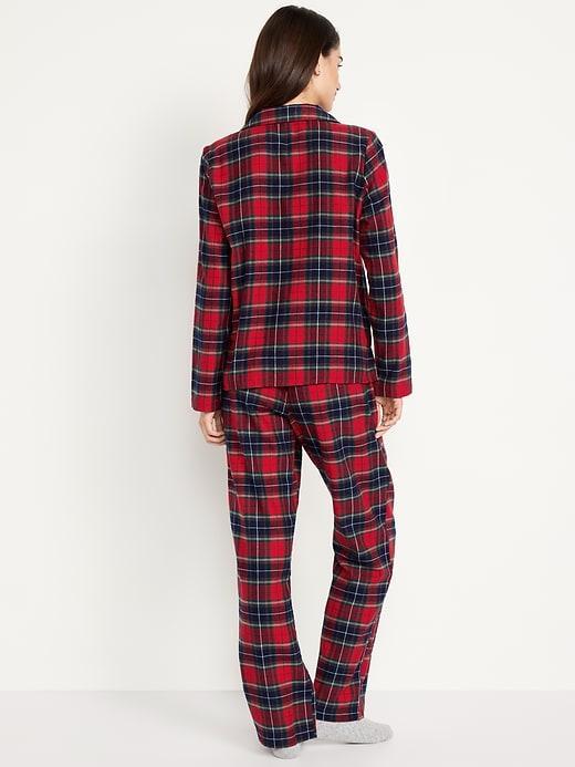 Flannel Pajama Set for Women Product Image