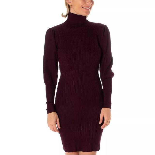 Womens Taylor Turtleneck Sweater Dress Product Image