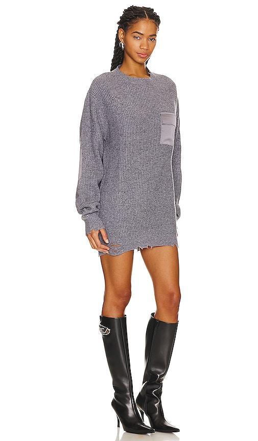 SER.O.YA Wool Devin Sweater in Grey. - size XXS (also in M, S, XS) Product Image