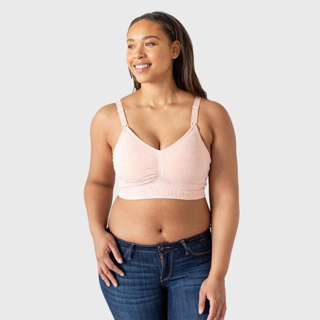 Kindred Bravely Womens Sublime Pumping + Nursing Hands Free Bra - Heathered 1X Product Image