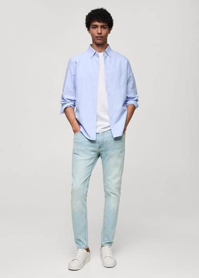 Jude skinny-fit jeans - Men | MANGO USA product image