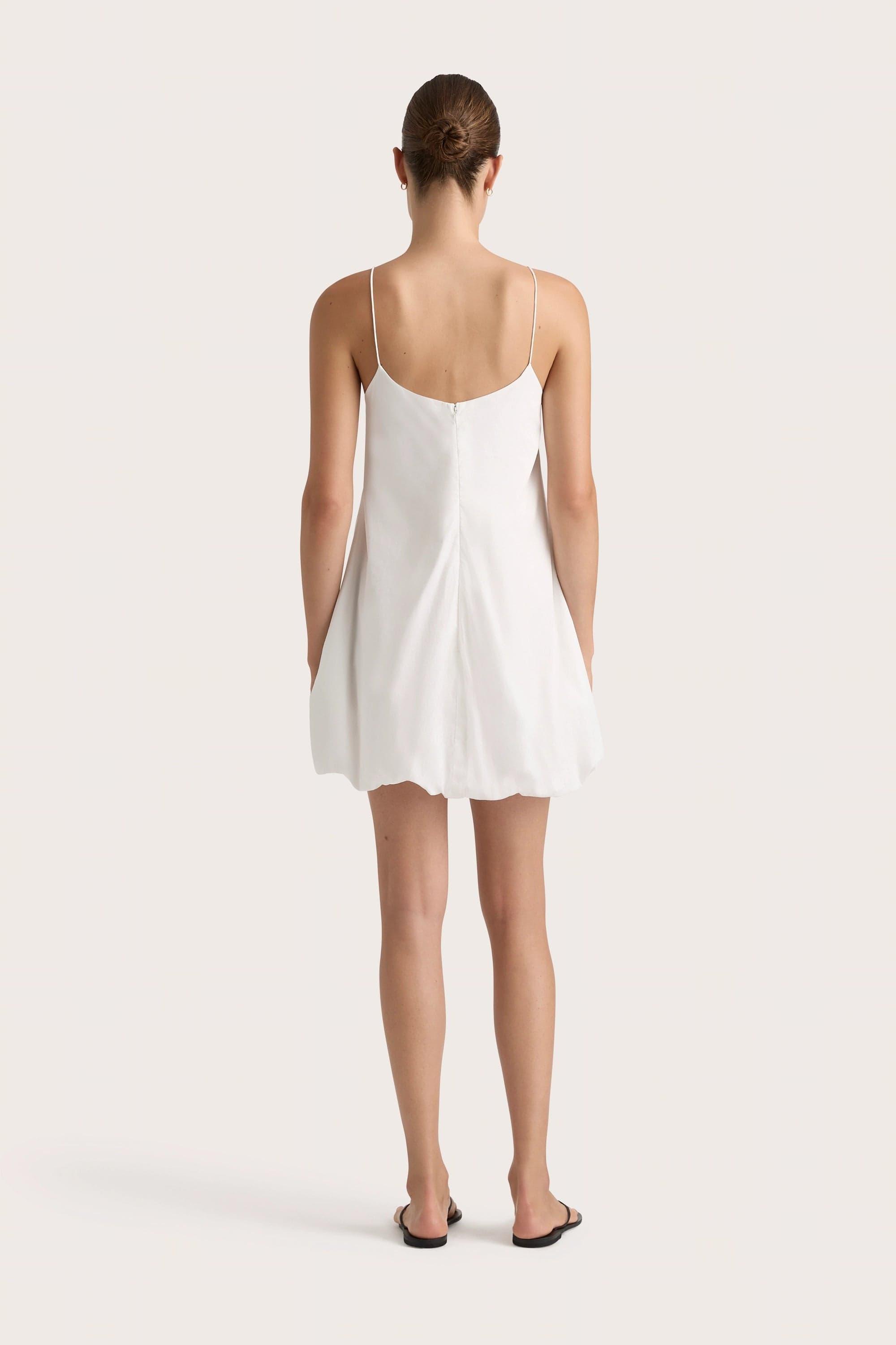 Anais Mini Dress White Product Image