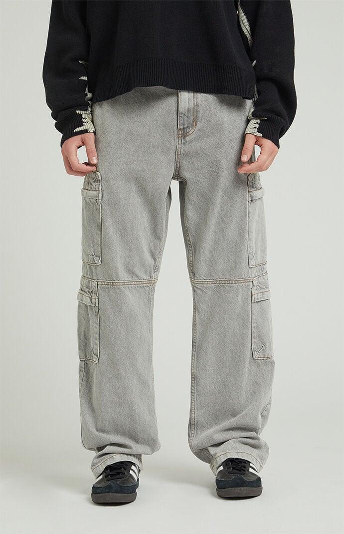 PacSun Men's Eco Baggy Cargo Jeans Product Image