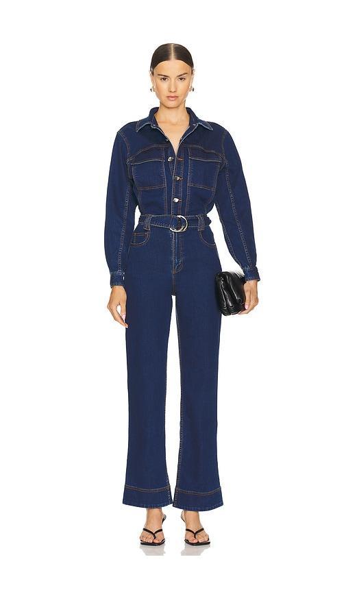 Neo Denim Jumpsuit Product Image