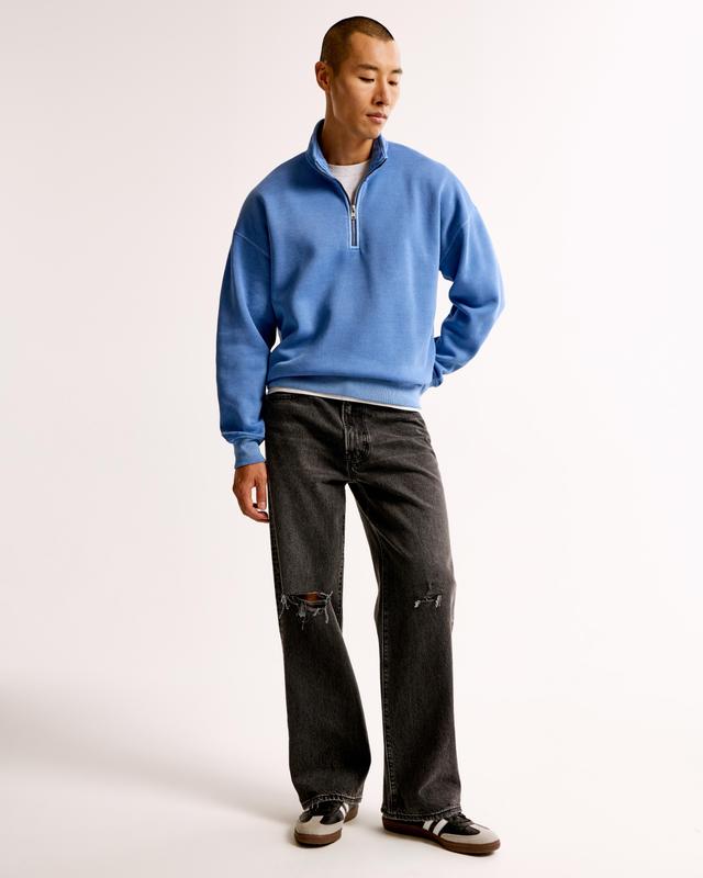 Essential Half-Zip Sweatshirt Product Image