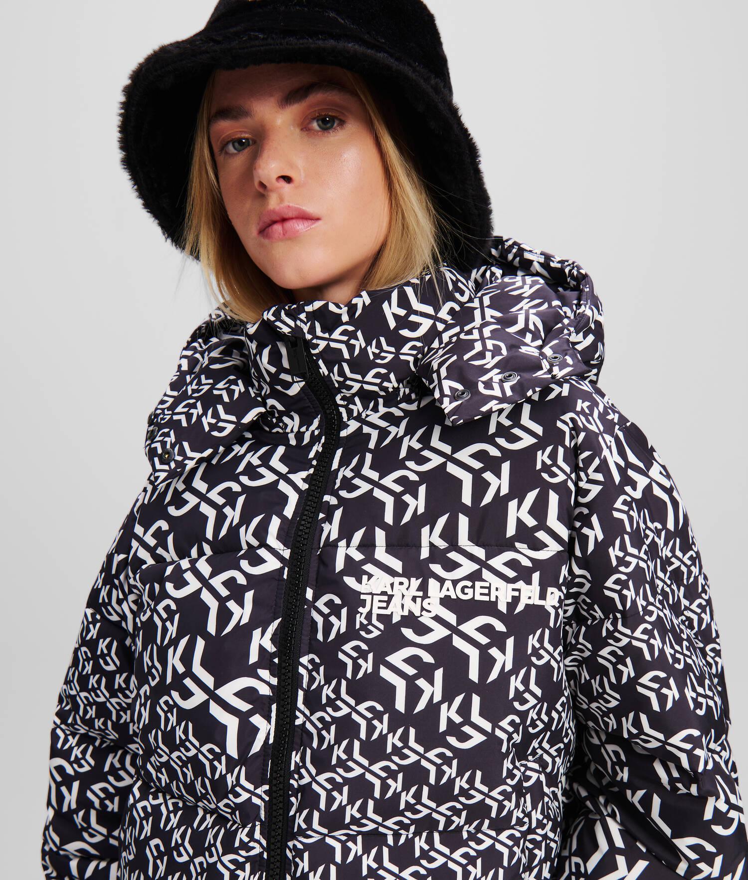 KLJ MONOGRAM PUFFER JACKET Product Image