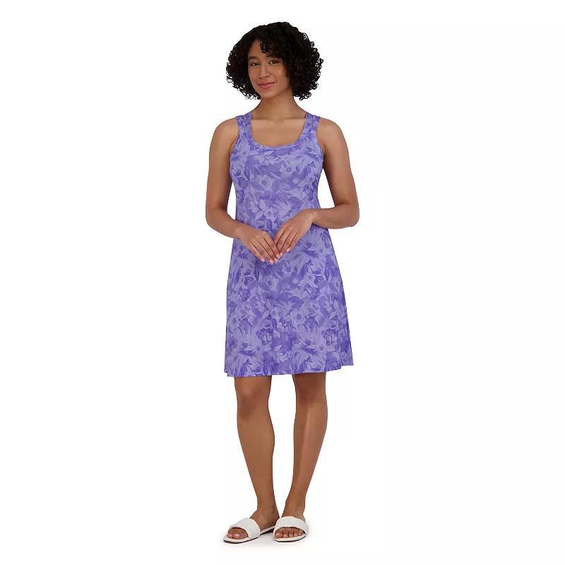 Womens ZeroXposur Strappy Sleeveless Mini Sail Dress Cloud Burst Blue Product Image