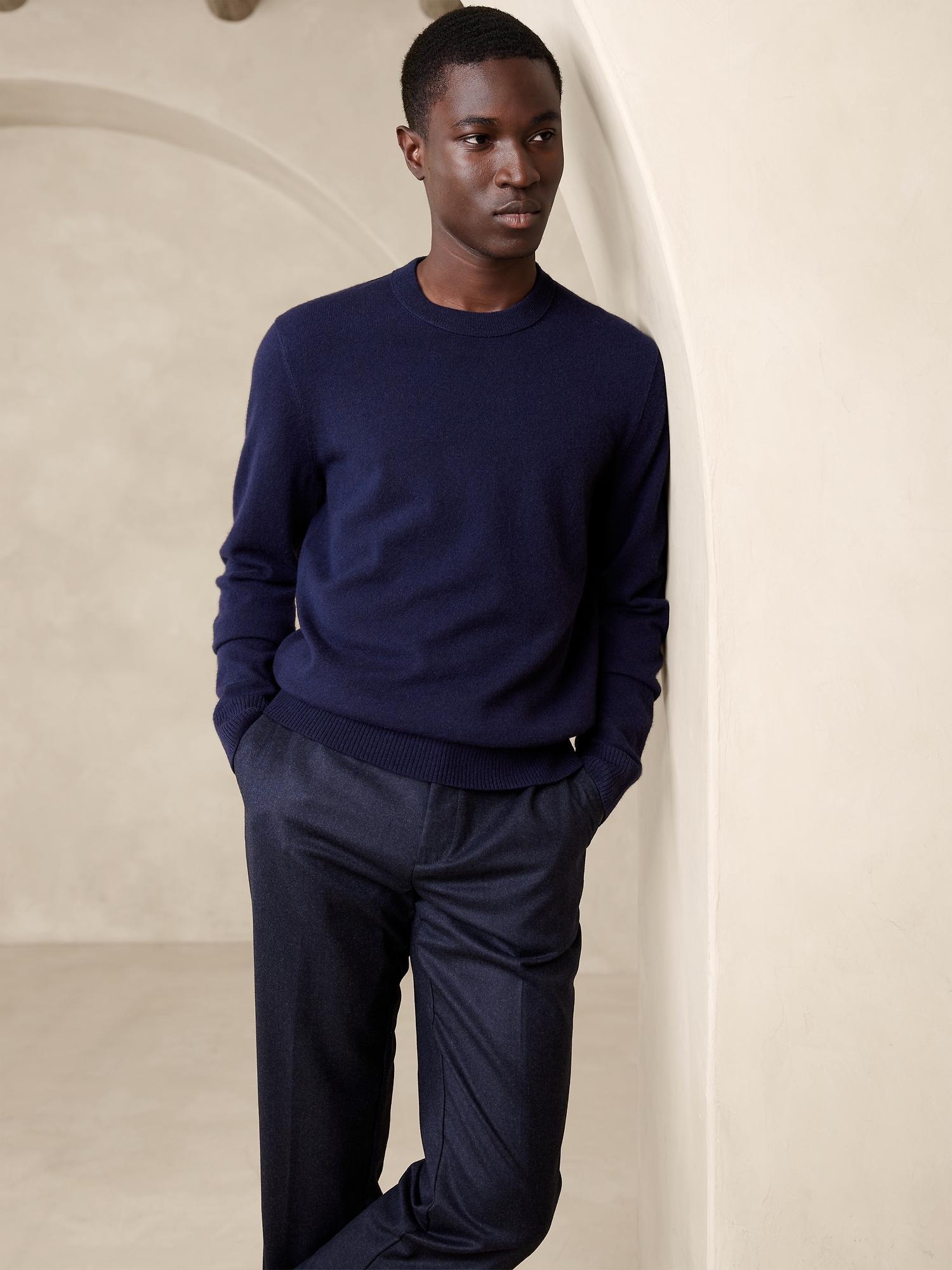 Cashmere Crew-Neck Sweater Product Image