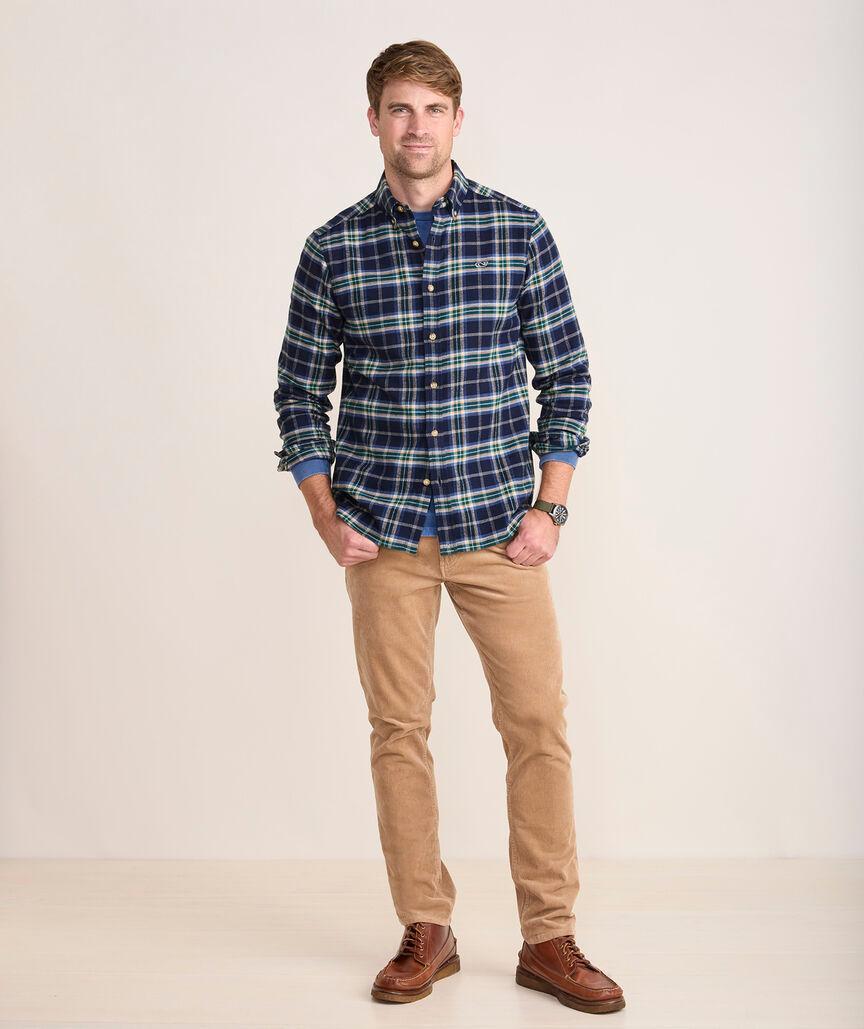 Vineyard Flannel Plaid Shirt Product Image