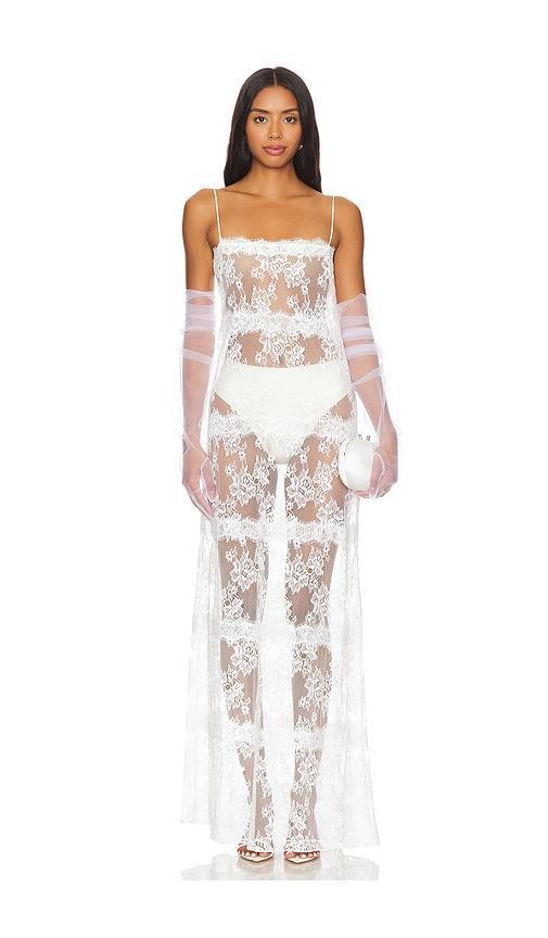 x Maggie MacDonald Millie Sheer Maxi Dress Product Image