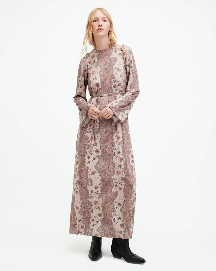 Susannah Cascade Paisley Maxi Dress Product Image