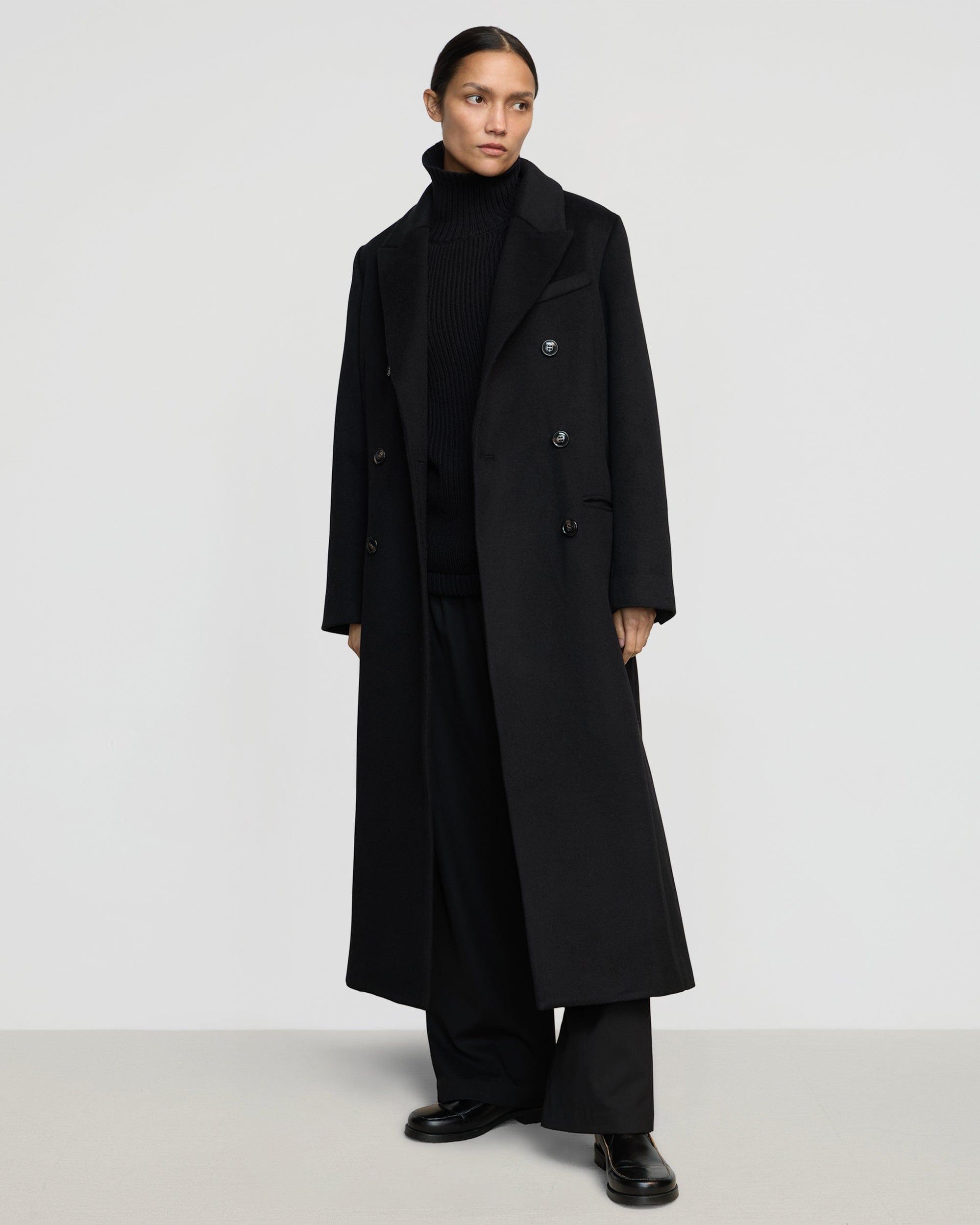 Ravenna Wool-Blend Maxi Coat Product Image