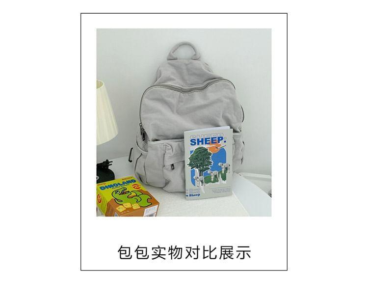 Plain Backpack Product Image