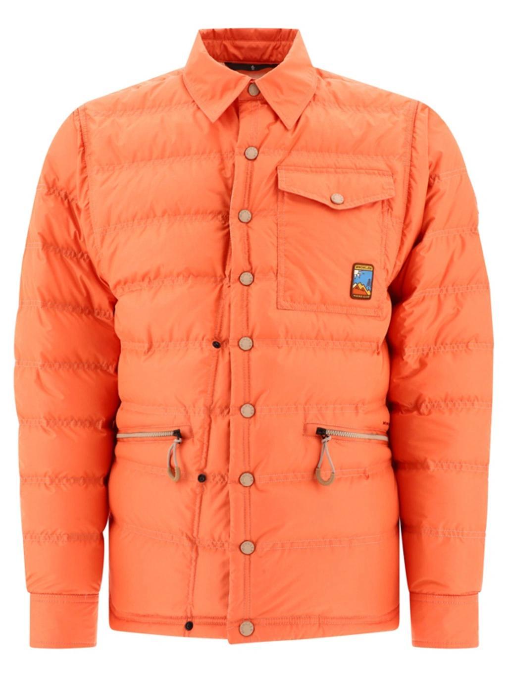 MONCLER Orange Packable Down Jacket product image