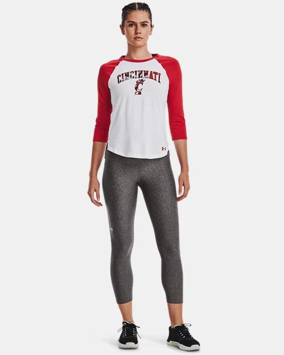 Women's UA Performance Cotton Collegiate Baseball T-Shirt Product Image