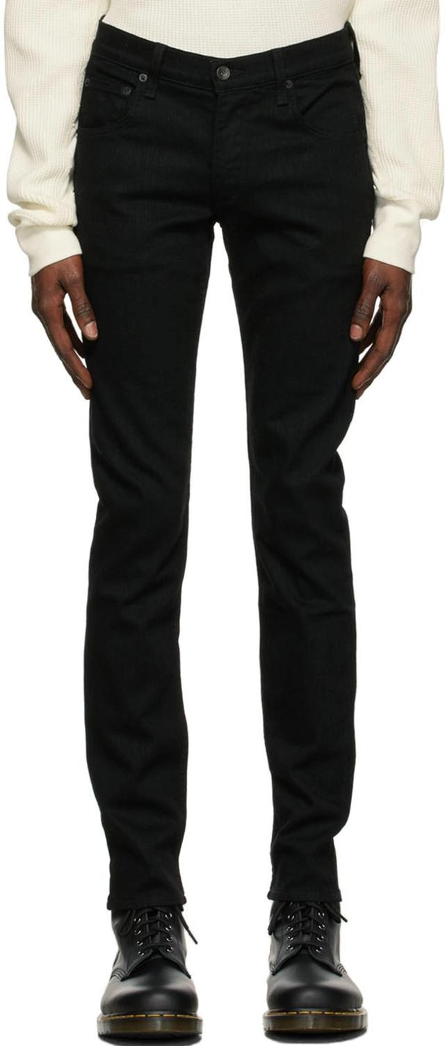 RAG & BONE Fit 2 Slim-fit Stretch-denim Jeans In Black Product Image