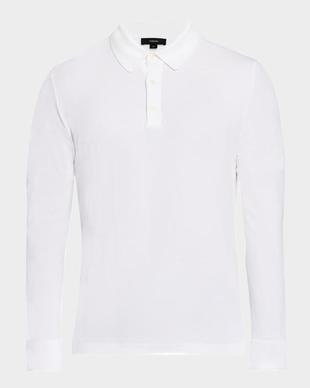 Men's Pima Pique Polo Shirt Product Image