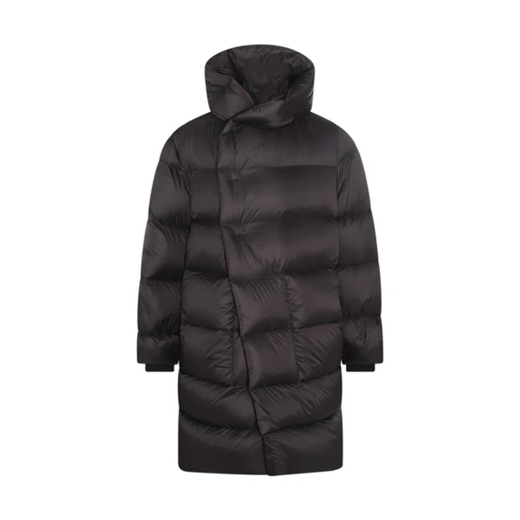 Quilted Down Jacket In Black Product Image