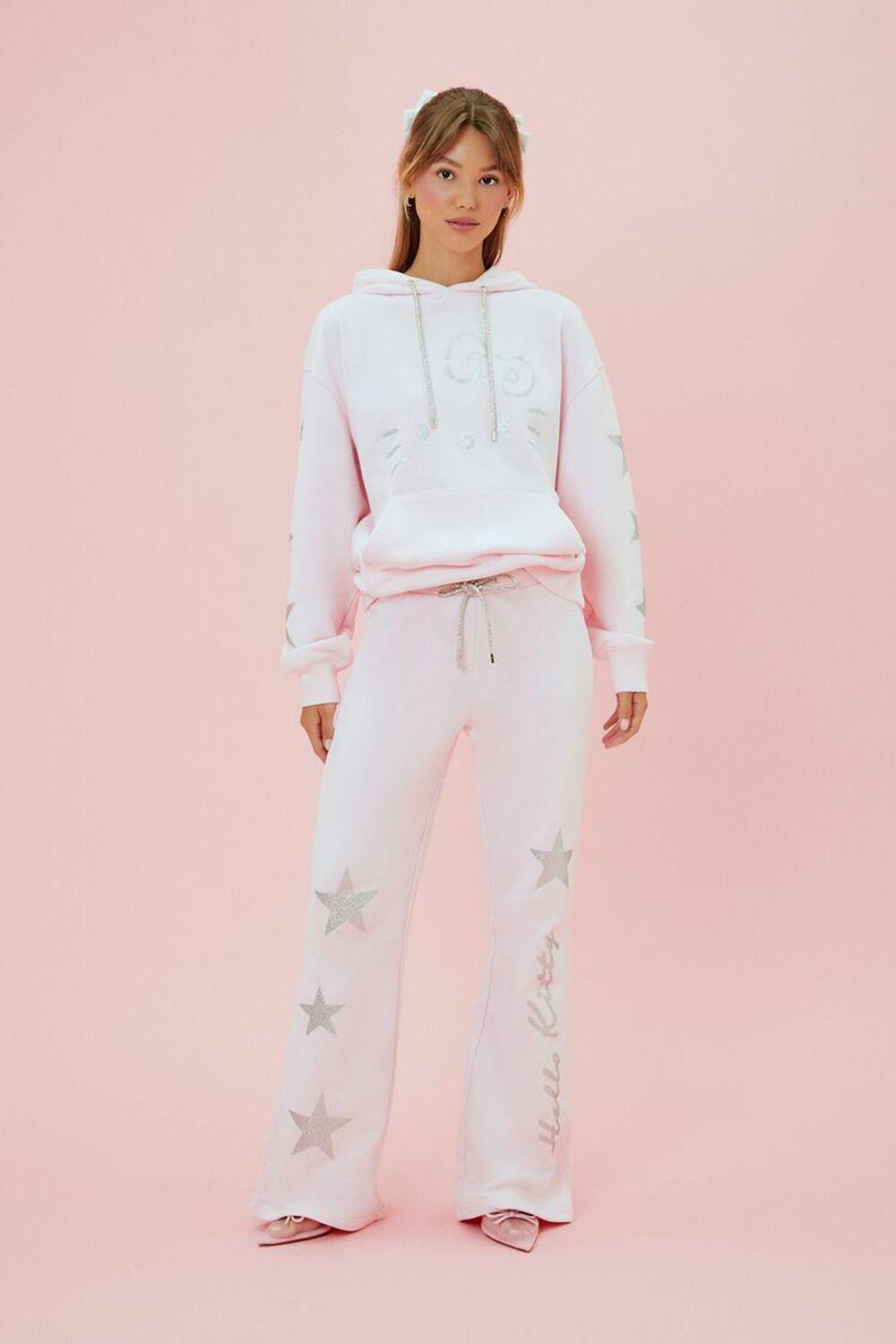 Hello Kitty Glitter Sweatpants | Forever 21 Product Image