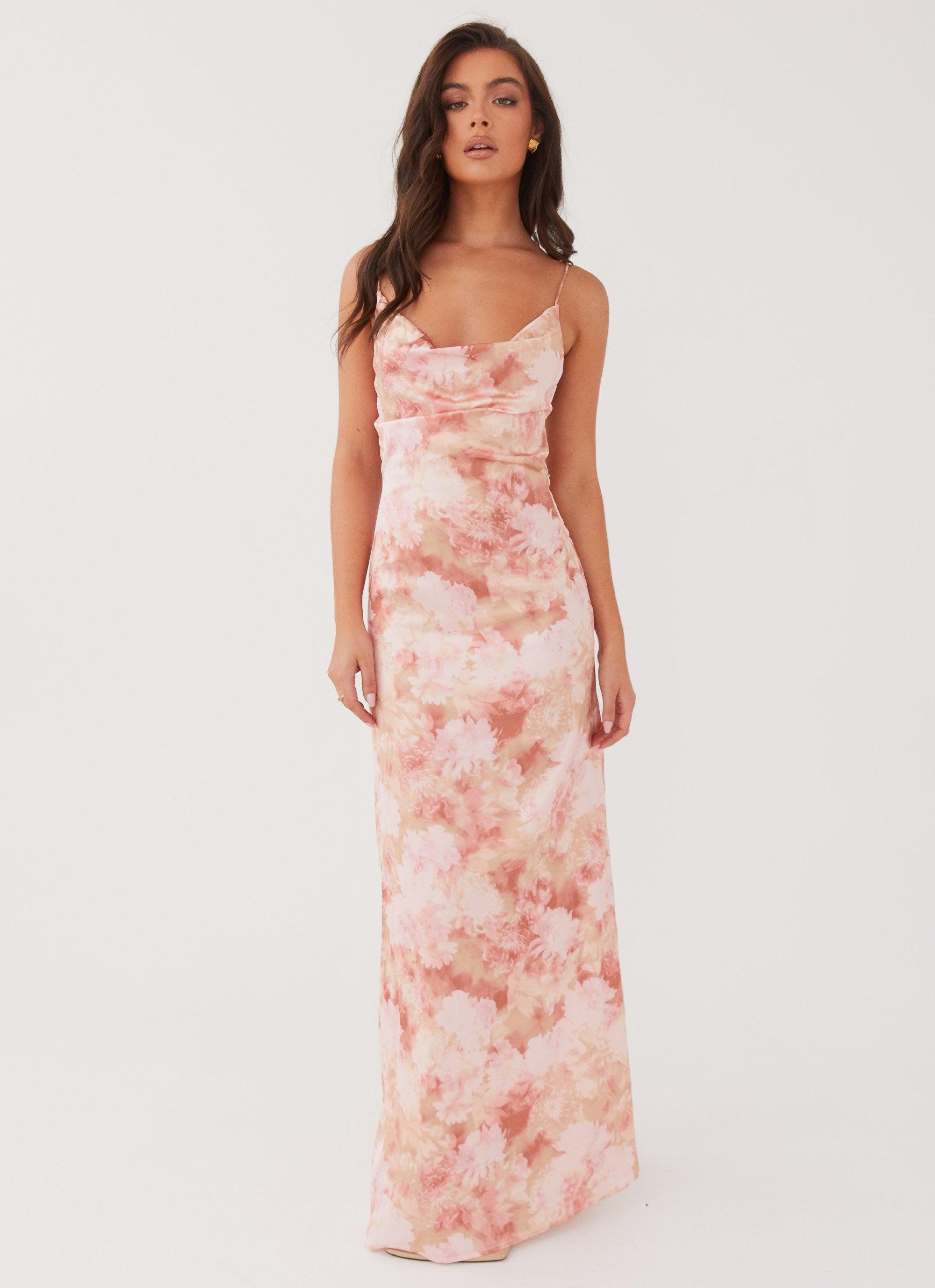 Dancing In The Sky Maxi Dress - Flower Garden Product Image