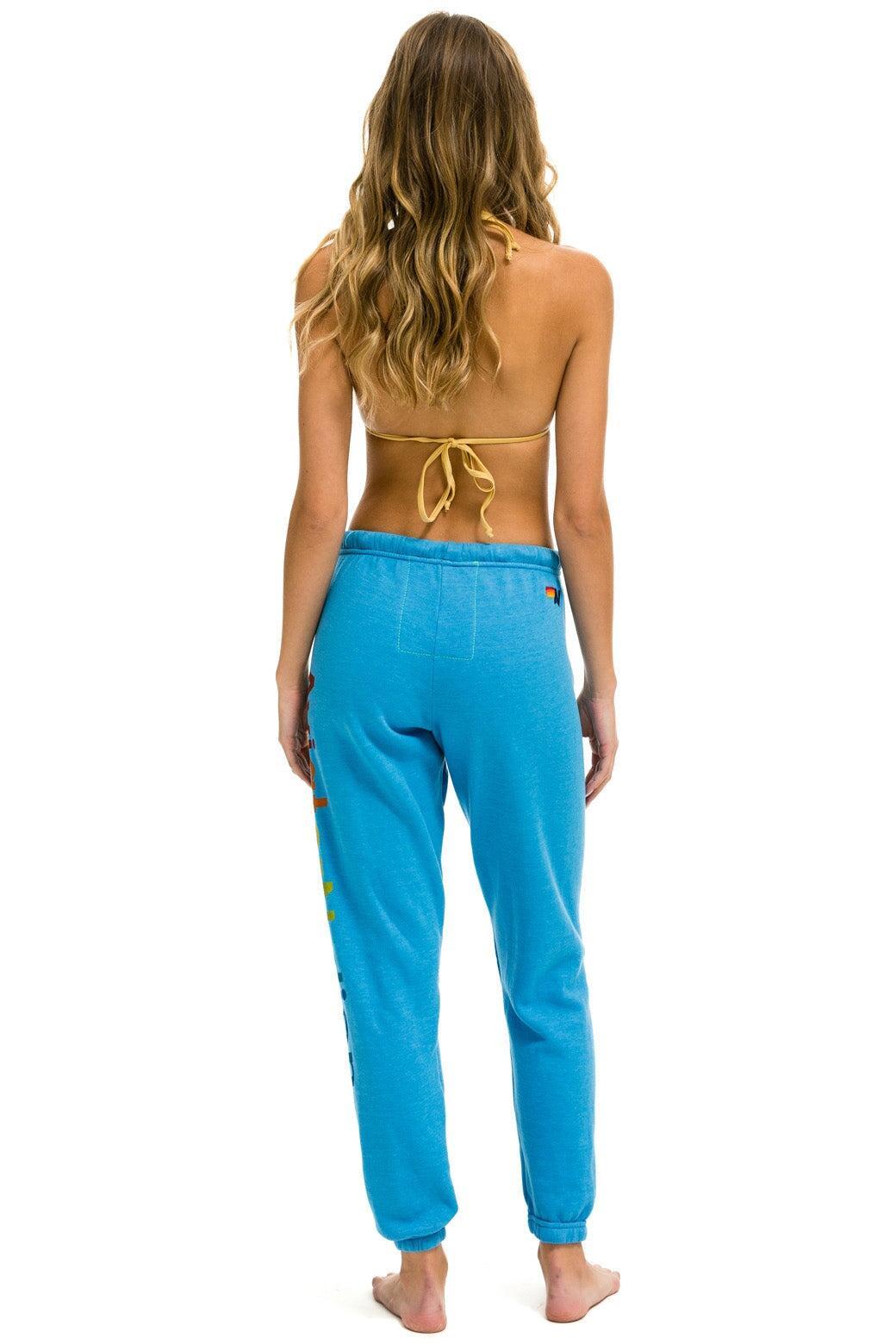 AVIATOR NATION MALIBU  SWEATPANTS - OCEAN Female Product Image