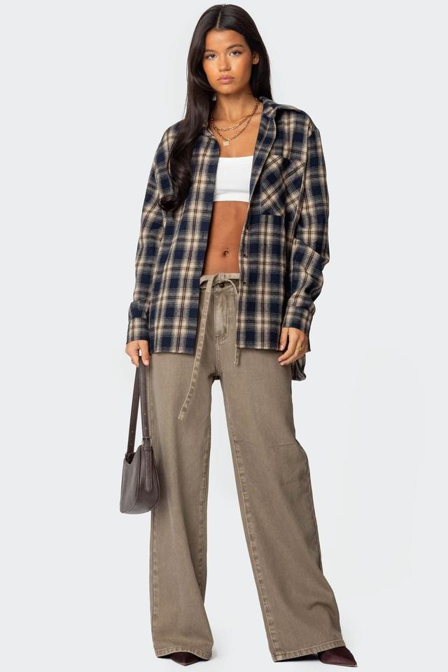 Hudson Oversized Tie Belt Jeans Product Image