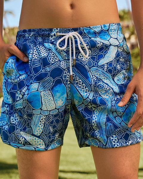 Kenny Flowers x Mauna Kea – The Hawaii Honu - Swim Trunks Product Image